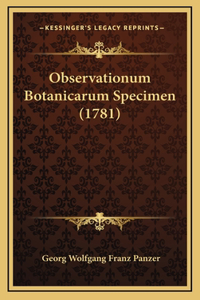 Observationum Botanicarum Specimen (1781)