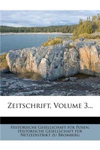 Zeitschrift Der Historischen Gesellschaft Fur Die Provinz Posen, Dritter Jahrgang