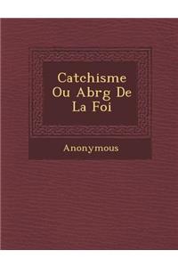 Cat Chisme Ou Abr G de La Foi