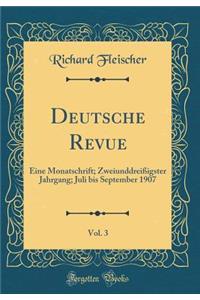 Deutsche Revue, Vol. 3