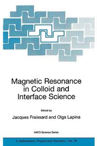 Magnetic Resonance in Colloid and Interface Science