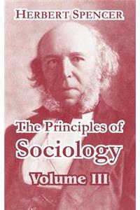 Principles of Sociology, Volume III