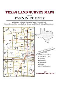 Texas Land Survey Maps for Fannin County