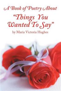 Book of Poetry About 
