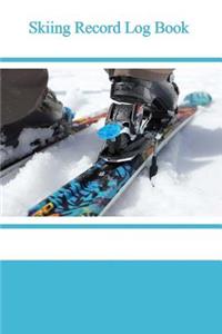 Skiing Record Log Book