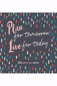 Bohemia Week-to-View A4 Planner Calendar 2023