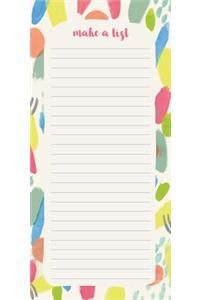 2020 High Note® Fresh & Colorful Vertical List Pad