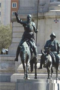 Don Quixote and Sancho Panza Statue in Madrid, Spain Journal