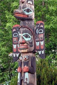 Alaska Totem Pole Face Journal