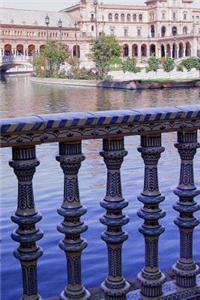 Moorish Style Ceramic Handrail and Balusters in Seville Spain Journal