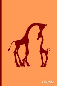 Ethi Pike - Notebook / Extended Lines / Gentle Giraffes