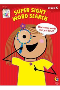Super Sight Word Search, Grade K