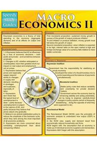 Macro Economics II (Speedy Study Guides