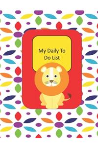 My Daily To Do List