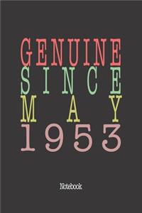 Genuine Since May 1953