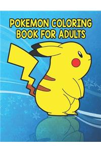 Pokemon Coloring Book For Adults