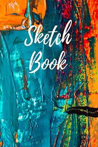 Sketch Book Dot Grid Paper Large Notebook for Drawing, Doodling or Sketching