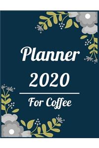 Planner 2020 for coffee