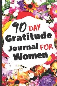 90 Day Gratitude Journal For Women