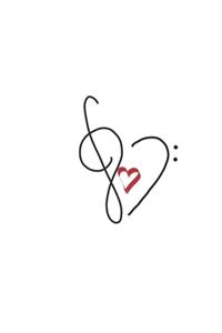 Notenschlüssel Violinenschlüssel Bassschlüssel Clef Bass Notebook - Notenheft, Notizbuch, Notizblock, 120 Seiten, Souvenir Geschenk Buch, auch als Dekoration geeignet zum Geburtstag oder Weihnachten