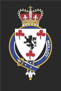 Molloy: Molloy Coat of Arms and Family Crest Notebook Journal (6 x 9 - 100 pages)