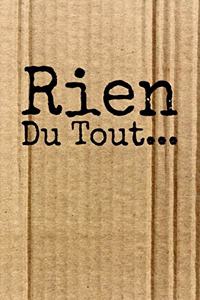 Rien du tout