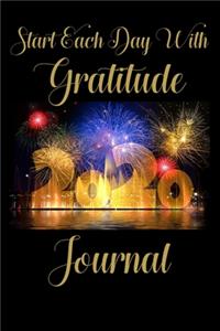 Start Each Day With Gratitude 2020 Journal