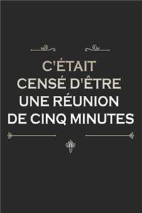 C'était censé d'être une réunion de cinq minutes