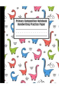 Primary Composition Notebook Handwriting Practice Paper