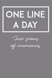 One Line A Day Five Years Of Memories