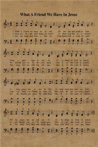 What A Friend We Have In Jesus Hymn Journal