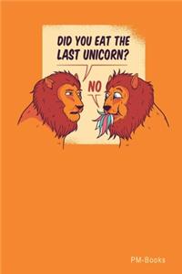 Did You Eat The Last Unicorn