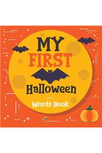 My First Halloween Words Book