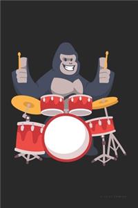 Gorilla Drummer