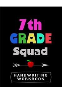 7th Grade Squad Handwriting Workbook