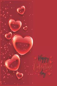 Happy Valentine's Day Notebook Journal