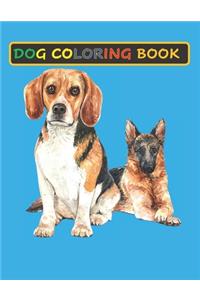 Dog Coloring Book