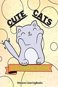 Cute Cats Coloring Book