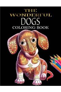Wonderful Dogs Coloring Book