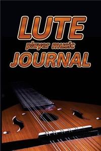 Lute Player Music Journal