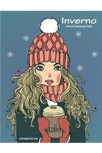 Inverno Libro da Colorare per Adulti 1