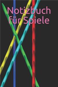 Notizbuch Für Spiele