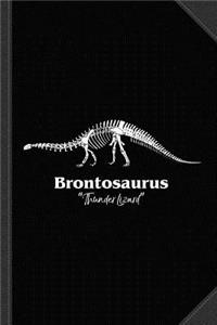 Brontosaurus Thunder Lizard Journal Notebook