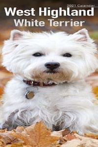 West Highland White Terrier 2021 Slim Calendar
