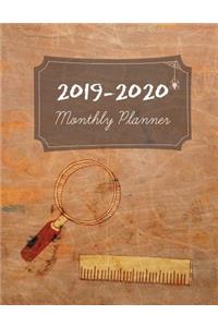2019-2020 Monthly Planner