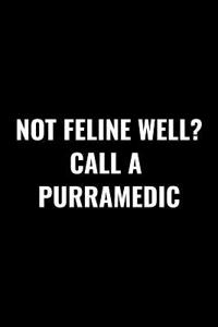 Not Feline Well? Call a Purramedic