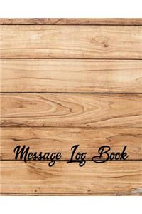 Message Log Book