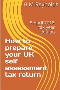 How to prepare your UK self assessment tax return