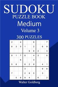 300 Medium Sudoku Puzzle Book