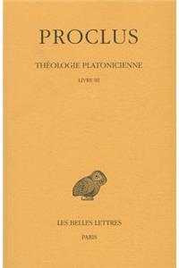 Proclus, Theologie Platonicienne